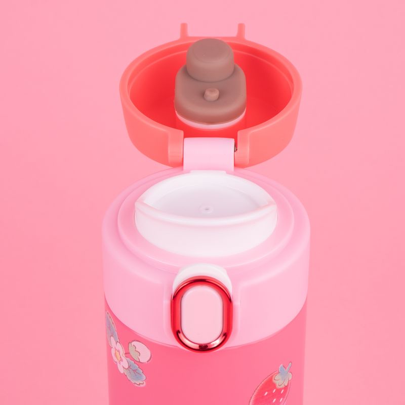 Termo-con-tapa-abatible-autom-tica-colecci-n-strawberry-personajes-sanrio-420-ml-hello-kitty-rojo-Sanrio-3-21960