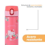 Termo-con-tapa-abatible-autom-tica-colecci-n-strawberry-personajes-sanrio-420-ml-hello-kitty-rojo-Sanrio-7-21960