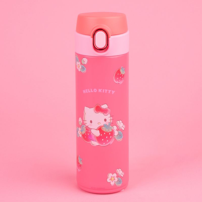 Termo-con-tapa-abatible-autom-tica-colecci-n-strawberry-personajes-sanrio-420-ml-hello-kitty-rojo-Sanrio-8-21960
