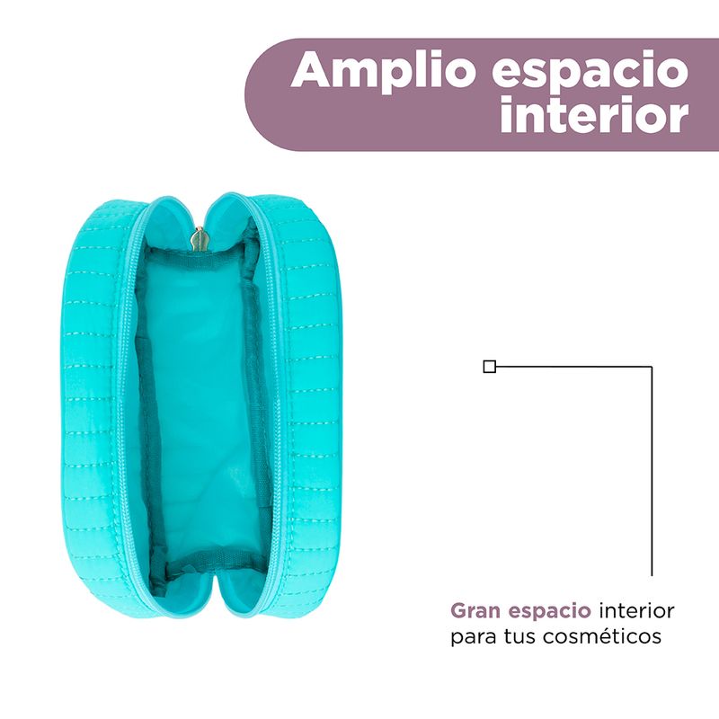 Cosmetiquera-miniso-serie-dopamine-media-luna-aqua-Miniso-5-22010