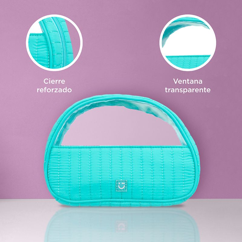 Cosmetiquera-miniso-serie-dopamine-media-luna-aqua-Miniso-6-22010
