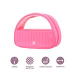 Cosmetiquera-miniso-serie-dopamine-media-luna-rosa-Miniso-4-22012