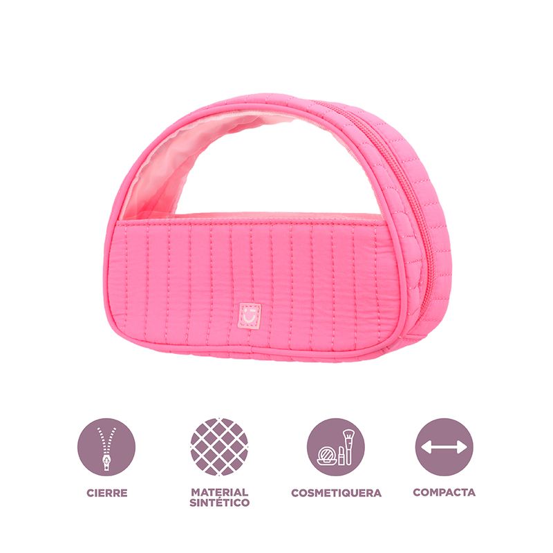 Cosmetiquera-miniso-serie-dopamine-media-luna-rosa-Miniso-4-22012