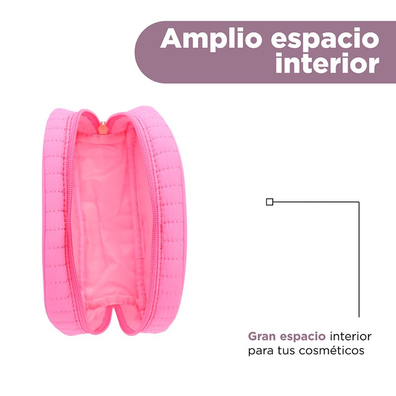 Cosmetiquera-miniso-serie-dopamine-media-luna-rosa-Miniso-5-22012