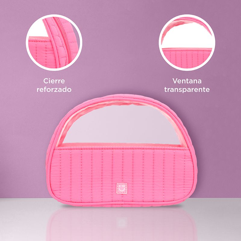 Cosmetiquera-miniso-serie-dopamine-media-luna-rosa-Miniso-6-22012