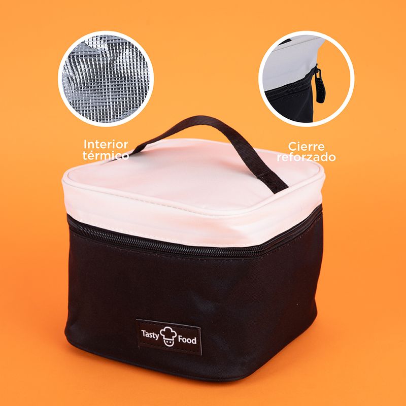 Lonchera-miniso-bloques-de-color-serie-mousse-cuadrada-negro-y-blanco-Miniso-5-22019