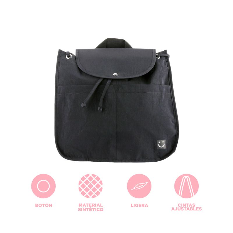 Mochila-de-moda-con-solapa-colecci-n-careculture-negro-Miniso-4-22068