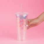 Vaso-de-pl-stico-con-dise-o-de-escamas-de-pescado-serie-hologr-fica-700-ml-p-rpura-Miniso-2-22074