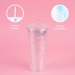 Vaso-de-pl-stico-con-dise-o-de-escamas-de-pescado-serie-hologr-fica-700-ml-p-rpura-Miniso-6-22074