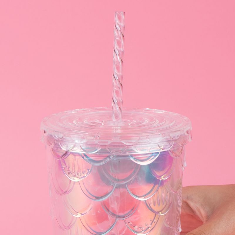Vaso-de-pl-stico-con-dise-o-de-escamas-de-pescado-serie-hologr-fica-700-ml-p-rpura-Miniso-8-22074