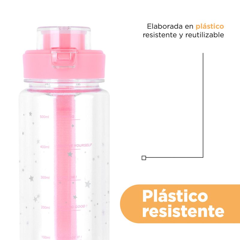 Tomatodo-de-pl-stico-serie-hologr-fica-con-correa-640-ml-rosa-Miniso-7-22075