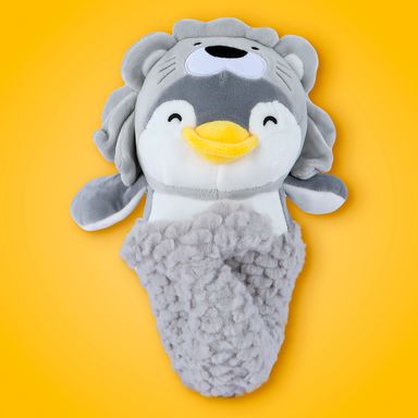 Peluche city pen explora el mundo serie pingüino singapur gris serie mini family -  Mini Family