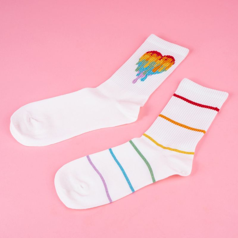 Medias-miniso-serie-rainbow-coraz-n-y-rayas-delgadas-2-pares-Miniso-5-22128