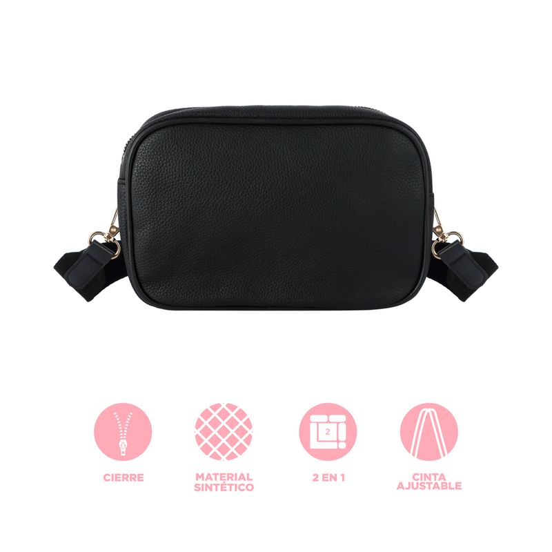 Bolso-crossbody-y-monedero-2-en-1-miniso-tipo-piel-texturizado-negro-Miniso-4-22154