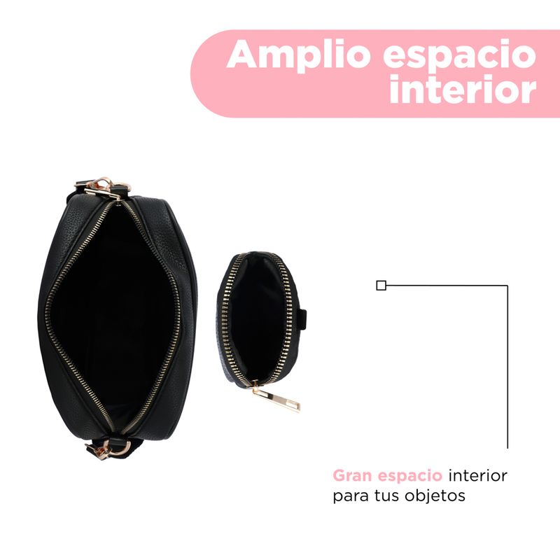 Bolso-crossbody-y-monedero-2-en-1-miniso-tipo-piel-texturizado-negro-Miniso-5-22154