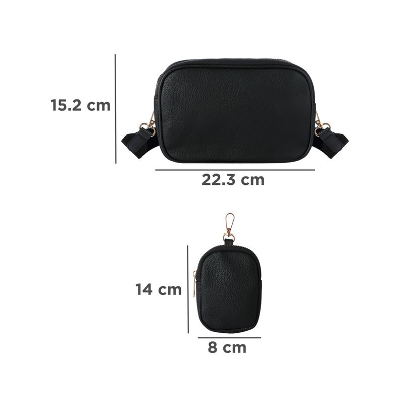 Bolso-crossbody-y-monedero-2-en-1-miniso-tipo-piel-texturizado-negro-Miniso-8-22154
