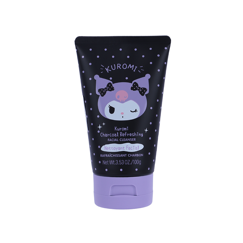 Limpiador-facial-refrescante-de-carb-n-vegetal-kuromi-Sanrio-1-21695