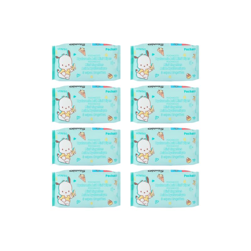 Mini-toallitas-suaves-con-cido-hialur-nico-pochacco-8-toallitas-x-8-paquetes-Sanrio-1-21954