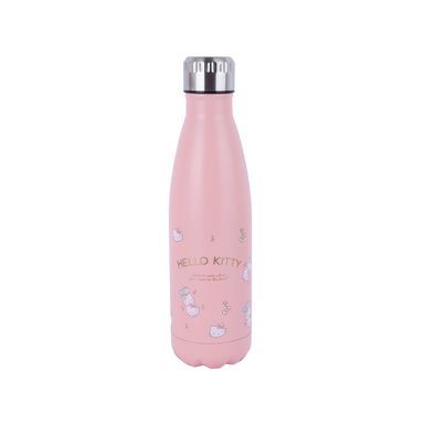 Termo botella aislante party series con personajes de sanrio 500 ml hello kitty rosa -  Sanrio