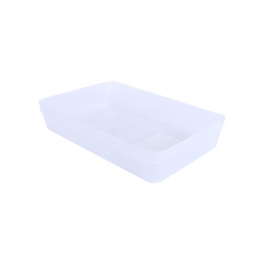 Caja de almacenamiento para articulos pequeños L transparente 17*25.5*5cm -  Miniso