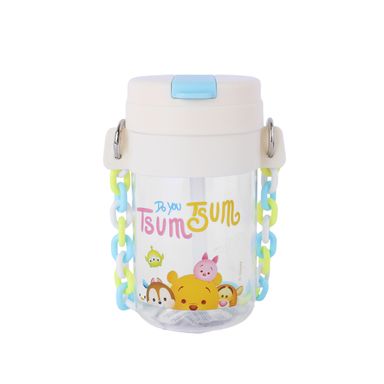 Tomatodo de plástico colección disney tsum tsum con correa de cadena 500 ml -  Disney