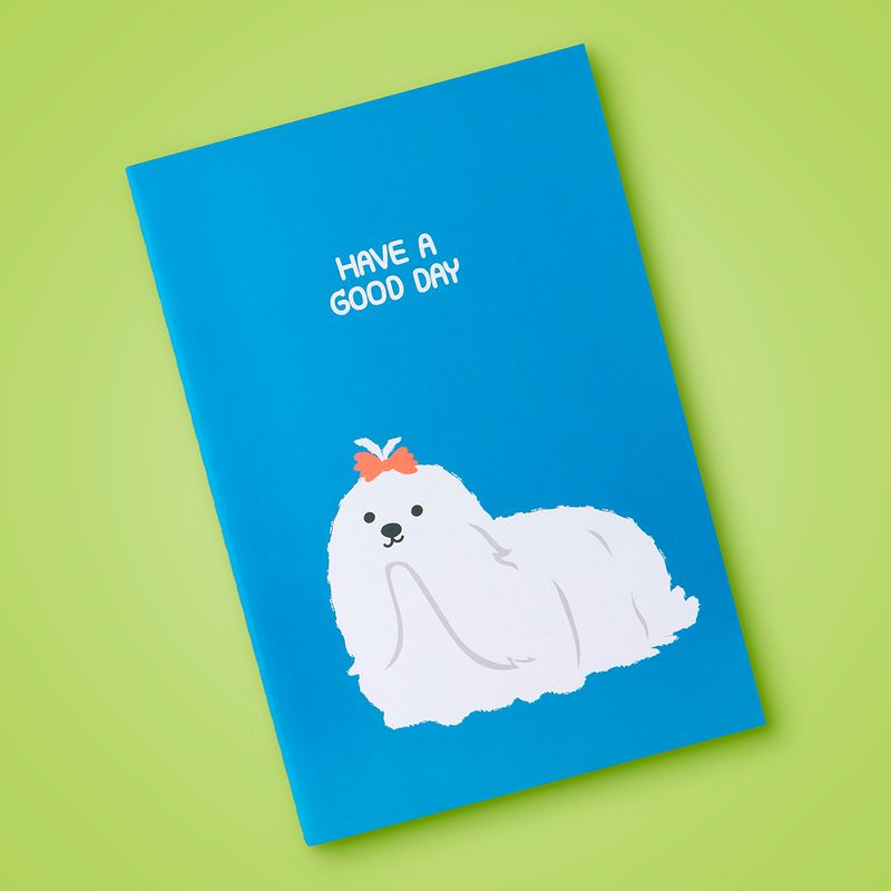 Libretas-y-cuadernos-set-con-puntadas-stick-b5-y-a5-2x28-hojas-19cm-serie-puppy-Puppy-2-17878
