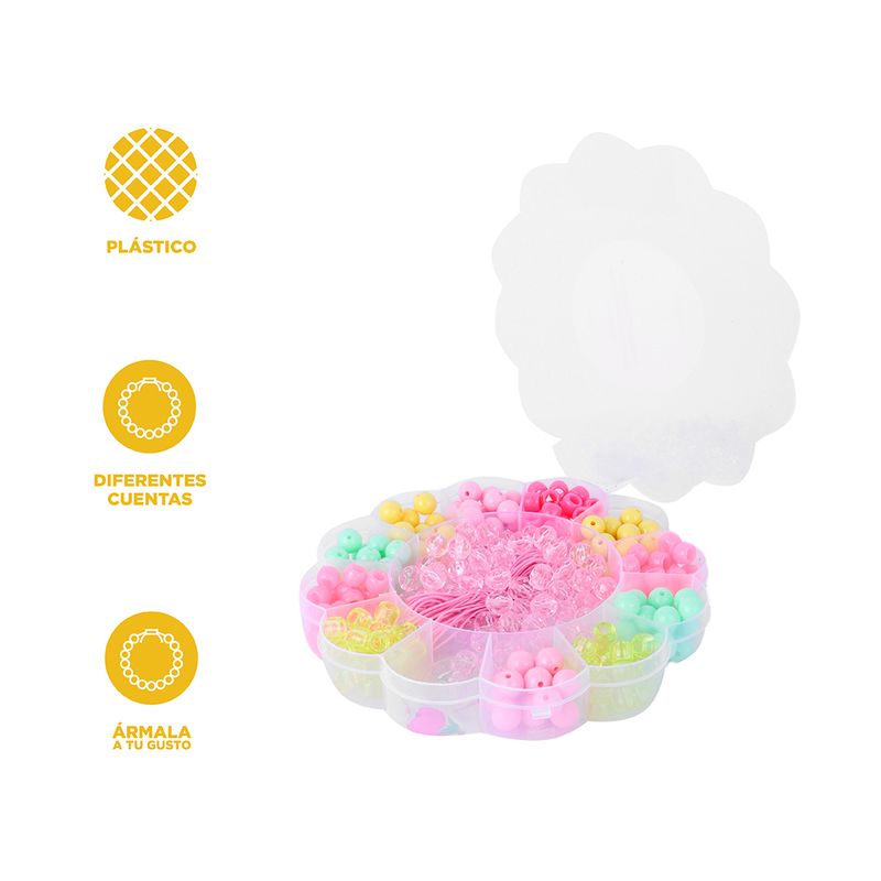 Set-para-jugar-kit-de-creaci-n-de-pulseras-paquete-de-serie-tulip-garden-Miniso-3-20076
