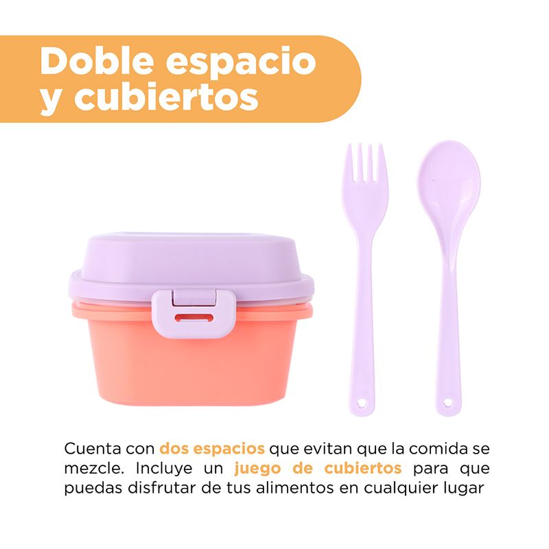 Taper-para-alimentos-de-doble-capa-980-ml-naranja-Miniso-5-20983