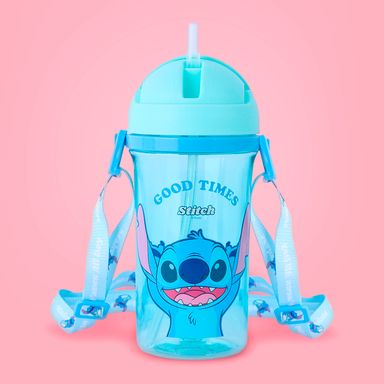 Vaso de plástico disney lilo & stitch collection con sorbete y correa para el hombro 400 ml stitch -  Lilo & Stitch