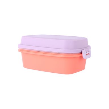 Taper para alimentos de doble capa 980 ml naranja -  Miniso