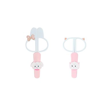 Tijeras de belleza con punta puntiaguda y estuche colección mikko -  Mikko