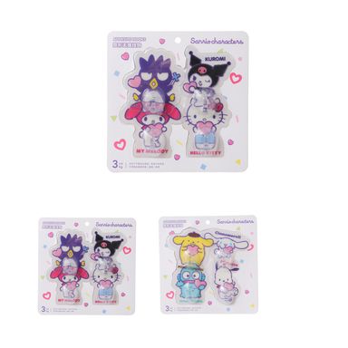 Ganchos adhesivos de personajes de sanrio modelo a 4 piezas -  Sanrio