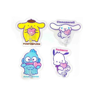 Ganchos adhesivos de personajes de sanrio modelo b 4 piezas -  Sanrio