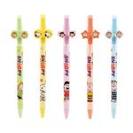Lapicero-de-gel-giratorio-0-5-mm-negro-5-modelos-surtidos-pdq-serie-snoopy-Snoopy-1-21452