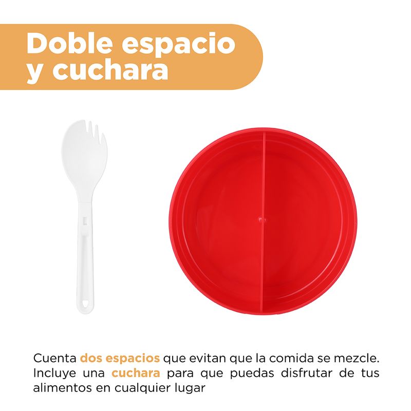 Contenedor-para-alimentos-fiambrera-redonda-de-doble-capa-snoopy-collection-1100-ml-carmes-Snoopy-5-21648