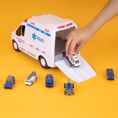 Juguete terrestre vehiculo de aleación con luz y sonido tn nx283 43.5cm x 18.8cm x 22.7cm serie miniso -  Miniso