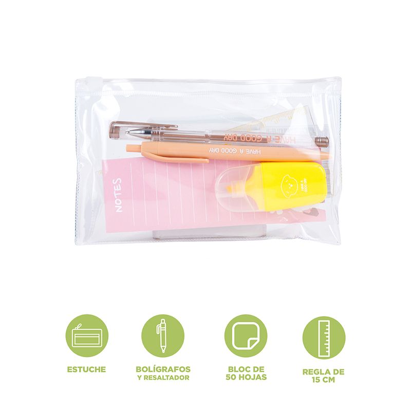 Set-bloc-de-notas-1-lapicero-1-lapicero-de-gel-1-marcador-regla-serie-puppy-Puppy-3-22237