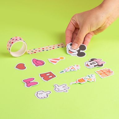 Cinta adhesiva sticker set 14cm x 9.5cm serie disney 100 -  Disney