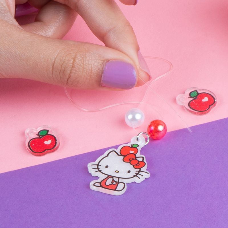 Set-de-cuentas-para-crear-accesorios-para-cabello-sanrio-hello-kitty-serie-apple-Sanrio-2-22303