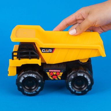 Juguete terrestre vehiculo de ingenieria de inercia con luz y sonido a 22cmx11cmx12cm serie miniso -  Miniso