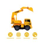 Juguete-terrestre-vehiculo-de-ingenieria-de-inercia-excavadora-13cm-x-8cm-x-17-5cm-serie-miniso-Miniso-3-22381