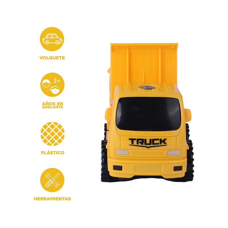 Juguete-terrestre-vehiculo-de-ingenieria-de-inercia-cami-n-volquete-13cm-x-8cm-x-17-5cm-serie-miniso-Miniso-3-22383
