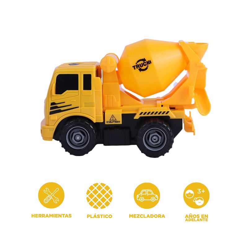 Juguete-terrestre-vehiculo-de-ingenieria-de-inercia-cami-n-hormigonera-13cm-x-8cm-x-17-5cm-serie-miniso-Miniso-3-22384