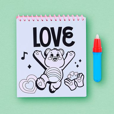 Set para jugar tinta magica fotos 13.3cm x 22.3cm x 1.5cm serie care bears -  Care Bears