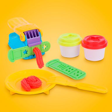 Plastilina tallarinera de 2 colores 180cm x 65cm x 180cm serie miniso -  Miniso