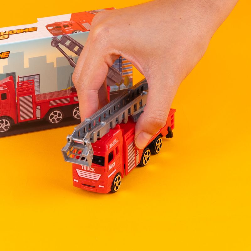 Juguete-terrestre-cami-n-con-escalera-de-incendios-extra-ble-serie-de-camiones-de-bomberos-serie-miniso-Miniso-2-22517