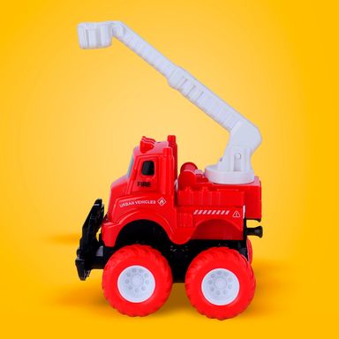 Juguete terrestre para autobombas de inercia de la serie fire engine serie miniso -  Miniso