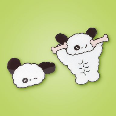 Stickers puff serie doggie power -  Doggie Power