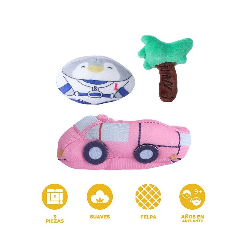 Peluche-mini-family-usa-city-souvenir-collection-pen-pen-caja-de-regalo-la-serie-mini-family-Miniso-4-22568