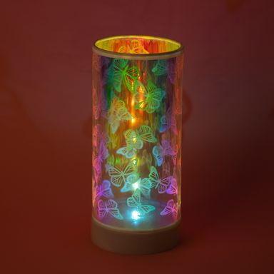 Lámpara de escritorio con proyector mariposas modelo 87954 miniso -  Miniso